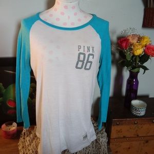 PINK Baseball Tee